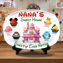 Load image into Gallery viewer, Nana's Personalized Sweet House Resin Plate Resin Plate PopCulturePrints