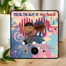 Load image into Gallery viewer, Custom Y2K Music Fridge Magnet | Personalized Couple Gift | Valentine's Day Gifts Fridge Magnet PopCulturePrints