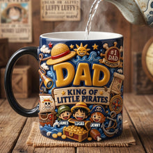 Load image into Gallery viewer, "Adventure Awaits: Captain Dad's Magic Mug" - Personalized Gift for Dads, Grandpas, and More! Coffee Mug PopCulturePrints