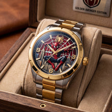 Load image into Gallery viewer, "Embrace Your Childhood Dreams with Every Tick" - Custom Childhood Hero Men's Watch - Personalized Gifts for Fans