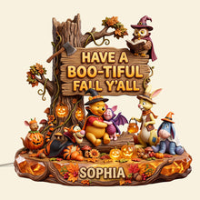 Load image into Gallery viewer, Have a Boo-tiful Fall, Y'all - Personalized Halloween Acrylic Light Box