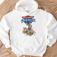 Load image into Gallery viewer, Turtley Awesome Father T-Shirt - Personalized Ninja Turtle Family Design 2D Shirts PopCulturePrints