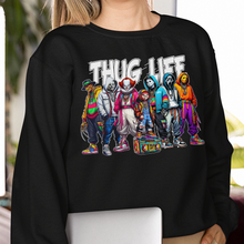 Load image into Gallery viewer, Thug Life Horror Icons Halloween Sweatshirt Shirts PopCulturePrints