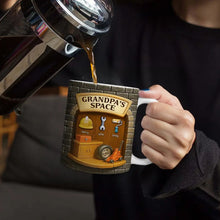 Load image into Gallery viewer, Daddy's Workshop - Personalized Edge-to-Edge Mug for Dads and Grandpas Mug PopCulturePrints