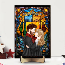 Load image into Gallery viewer, Personalized Magical Couple Wood Sign Wood Sign PopCulturePrints