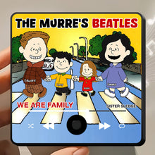 Load image into Gallery viewer, Personalized Family Music Fridge Magnet - We Are Family Design Fridge Magnet PopCulturePrints