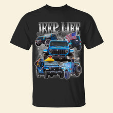 Load image into Gallery viewer, Personalized Funny DNA Test Jeep T-Shirt for Women Shirts PopCulturePrints