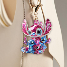 Load image into Gallery viewer, "A Guiding Star for Every Mom - Personalized Keychain for Mom, Grandma, and More!" Keychains PopCulturePrints