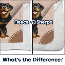 Load image into Gallery viewer, This Is Mine - Paws Off! Personalized Fleece Blanket for Dog and Cat Lovers Fleece Blanket PopCulturePrints