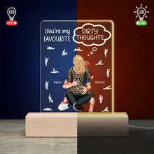 Load image into Gallery viewer, Personalized 3D LED Light - You're My Favorite Gift for Couples Led Night Light PopCulturePrints
