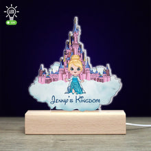 Load image into Gallery viewer, Personalized 3D LED Castle Light for Kids - Custom Name Gift Led Night Light PopCulturePrints