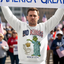 Load image into Gallery viewer, “No Kings, Just Fun!” - Funny Green Monster Shirt - Customizable Gift for Everyone Shirts PopCulturePrints