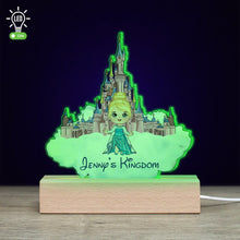 Load image into Gallery viewer, Personalized 3D LED Castle Light for Kids - Custom Name Gift Led Night Light PopCulturePrints