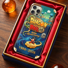 Load image into Gallery viewer, “Celebrate 40 Years of Epic Adventure!” - Personalized Dragon Ball Phone Case - Gift for Fans of Pop Culture Phone Case PopCulturePrints
