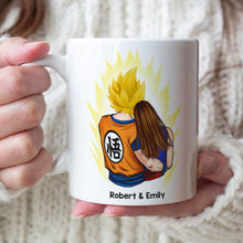 Load image into Gallery viewer, Personalized Funny Couple Mug - Perfect Anime Fan Gift - Valentine's Day Gifts Coffee Mug PopCulturePrints