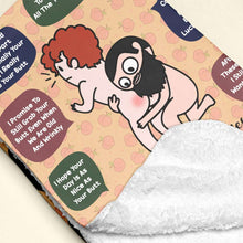 Load image into Gallery viewer, Personalized Love Blanket for Couples - Unique Gift for Your Special Someone Blanket PopCulturePrints