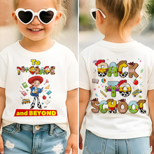 Load image into Gallery viewer, "Gear Up for Learning: Back to School Shirt - Personalized Gift for Kids" Shirts PopCulturePrints