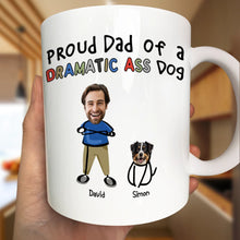 Load image into Gallery viewer, Proud Dog Dad - Custom Personalized Mug for Dog Lovers Mug PopCulturePrints