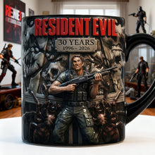 Load image into Gallery viewer, “Celebrate 30 Years of Survival Horror!” - Demonic Anniversary Coffee Mug - Personalized Gifts for Fans Coffee Mug PopCulturePrints