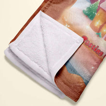 Load image into Gallery viewer, Custom Christmas Blanket for Grandma - Personalized Cookie Design Blanket PopCulturePrints