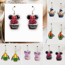 Load image into Gallery viewer, Cute Cupcakes Earrings - Personalized Gifts For Cartoon Lovers Earrings PopCulturePrints