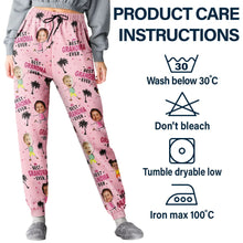 Load image into Gallery viewer, “Best Mom Ever” - Personalized Pajama Pants - A Unique Gift for Moms, Grandmas, and Mothers-in-Law! Pajama Pants PopCulturePrints