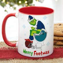 Load image into Gallery viewer, Customizable Funny Football Mug with Team Logo Coffee Mug PopCulturePrints