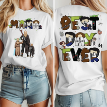 Load image into Gallery viewer, Best Day Ever: Personalized Mom Shirt - Custom Gift for Mom, Grandma & More Shirts PopCulturePrints