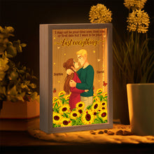 Load image into Gallery viewer, Last Everything Personalized Light Box | Romantic Couple Gift PopCulturePrints