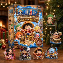 Load image into Gallery viewer, “Celebrate the Spirit of Adventure!” - Chibi Adventure Christmas Ornament Blind Box - Personalized Gifts for Anime Lovers Advent Calendar PopCulturePrints