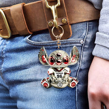 Load image into Gallery viewer, "Personalized Joy for Football Lovers!" - Custom Cute Character Keychain - Gift for Friends, Family, Sports Enthusiasts Keychains PopCulturePrints