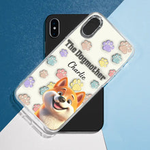 Load image into Gallery viewer, Believe in the Dogmother Love - Personalized Clear Phone Case for Pet Lovers Clear Phone Case PopCulturePrints