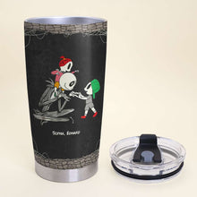 Load image into Gallery viewer, Personalized 'Bone Daddy' Halloween Tumbler Gift Tumbler Cup PopCulturePrints