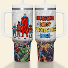 Load image into Gallery viewer, Super Mom Personalized Tumbler – Custom Gift for Mother's Day Tumbler Cup PopCulturePrints