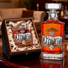 Load image into Gallery viewer, A Toast to History: Celebrating 160th Anniversary Decanter Set - Personalized Gifts Bottle PopCulturePrints