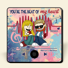 Load image into Gallery viewer, Custom Y2K Music Fridge Magnet | Personalized Couple Gift | Valentine's Day Gifts Fridge Magnet PopCulturePrints
