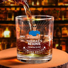 Load image into Gallery viewer, “Celebrate Memories with Every Sip” - Personalized Whiskey Glass - A Perfect Gift for Dads, Fathers, and Whiskey Lovers Whiskey Glass PopCulturePrints