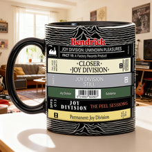 Load image into Gallery viewer, Rock On: Customizable Joy Division Coffee Mug - Perfect Gift for Music Lovers Coffee Mug PopCulturePrints