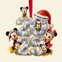 Load image into Gallery viewer, Cherish Family Moments with Our Personalized Adorable Family Christmas Acrylic Ornament Ornament PopCulturePrints