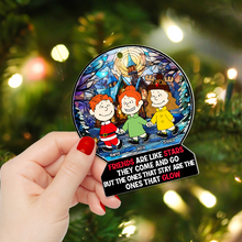 Load image into Gallery viewer, Personalized Christmas Ornament for Friends - Starry Night Design Ornament PopCulturePrints