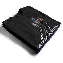 Load image into Gallery viewer, Best Dad Ever - Personalized Baseball T-Shirt T-shirt PopCulturePrints