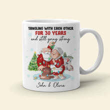 Load image into Gallery viewer, Personalized Christmas Mug for Couples - 30 Years of Love Coffee Mug PopCulturePrints