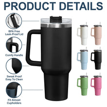 Load image into Gallery viewer, Mom We Love You - Personalized Engraved 40oz Tumbler | Unique Gift for Mom, Grandma & More Engraved 40oz Tumbler PopCulturePrints