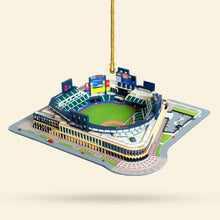Load image into Gallery viewer, Personalized Baseball Stadium Ornament - Perfect Gift for Baseball Enthusiasts Ornament PopCulturePrints
