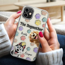 Load image into Gallery viewer, Believe in the Dogmother Love - Personalized Clear Phone Case for Pet Lovers Clear Phone Case PopCulturePrints