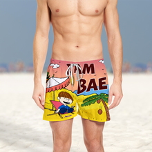 Load image into Gallery viewer, Personalized Couple Beach Shorts - Matching Summer Vacation Sets Shorts and Pants PopCulturePrints