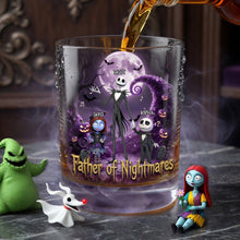 Load image into Gallery viewer, Embrace the Dark Side: Dark Dad Glass Mug - Personalized Gift for Dad, Grandpa, or Any Father Figure Glass PopCulturePrints