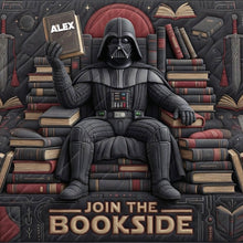 Load image into Gallery viewer, Join the Bookside - Personalized Quilted Sofa Cover for Book Lovers Sofa Cover PopCulturePrints