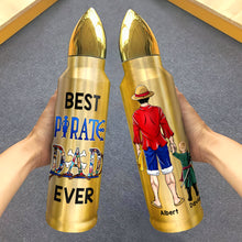 Load image into Gallery viewer, Customized Bullet-shaped Tumbler for Dad - Best Pirate Theme Tumbler Cup PopCulturePrints