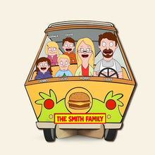 Load image into Gallery viewer, Personalized Family Wood Sign - The Smith Family Edition Wood Sign PopCulturePrints
